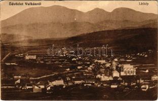 1913 Vulkán, Zsilyvajdejvulkán, Jiu-Vaidei-Vulcan, Vulcan; látkép / general view (EK)