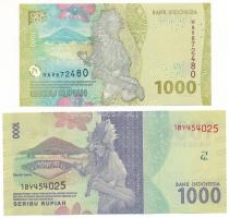 Indonézia 2016. 1000R + 2022. 1000R T:UNC
Indonesia 2016. 1000 Rupiah + 2022. 1000 Rupiah C:UNC
Kr...