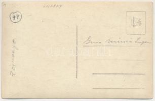 Lupény, Lupeni; Gara minei / bánya vasútállomás, iparvasút / industrial railway, mine, station. phot...