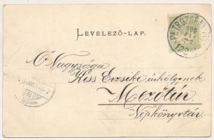 1906 Petrozsény, Petrosani; Pályaudvar, vasútállomás, fűtőház, szénbánya. Grausam Károly kiadása / r...