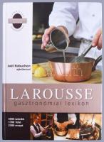 Larousse gasztronómiai lexikon. Főszerk.: Colette Hanicotte. Joel Robuchon, a Gasztronómiai Bizottság elnökének ajánlásával. [Bp., 2013], Geopen, 965+3 p. 2., javított kiadás. Gazdag képanyaggal illusztrált szakkönyv. Kiadói kartonált papírkötés, jó állapotban.