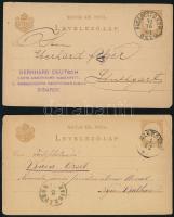 15 db régi magyar díjjegyes