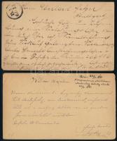 15 db régi magyar díjjegyes