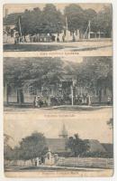 Igazfalva, Dumbrava; Községháza, Stefan Löv és Emerich Marti üzlete. Petrovics fényképész kiadása / Casa comunala, Pravalia / town hall, shops (Rb)