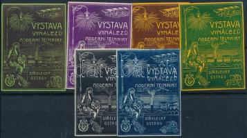 ca 1905 Vystava vynalezu modern technikák, találmányok kiállítás levélzáró sor