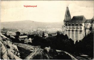 1906 Vajdahunyad, Hunedoara; vár. Wachter József kiadása / castle (Rb)