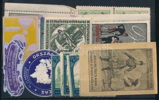 Régi magyar levélzáró tétel stecklapon