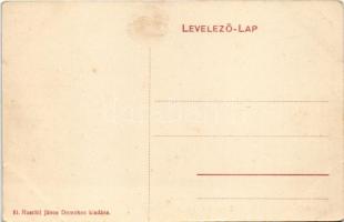 Bégalankás, Lunkány, Luncanii de Jos; Vidék, vízesés. Ruschil János kiadása / waterfall (Rb)