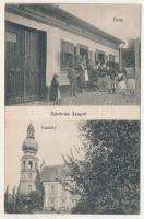 Jám, Iam (Banat); üzlet, kastély / shop, castle