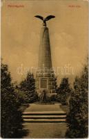 Fehéregyháza, Albesti, Weisskirch, Ferihaz; Petőfi sírja. W. Nagy kiadása / monument (felületi kopás / worn surface)