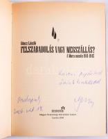 Göncz László: Felszabadulás vagy megszállás? A Mura mente 1941-1945. A szerző, Göncz László (1960- ) szlovéniai magyar író, történész, kisebbségkutató, politikus, 2008 és 2018 között a szlovéniai magyar közösség parlamenti képviselője által dedikált példány! Lendva, 2006, Magyar Nemzetiségi Művelődési Intézet, 309+[3] p. Egyetlen kiadás. Kiadói kartonált papírkötés.