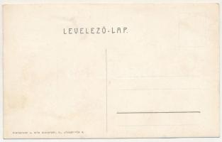 Budapest V. Alkoholmentes étterem. Pintschof J. Mór kiadása. Királyi Pál utca 20. (ázott / wet damag...