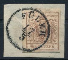 1850 3kr MP III szép szélekkel "FÜLEK"