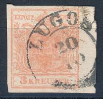 1850 3kr MP III 4-5 mm ívszéllel "LUGOS"