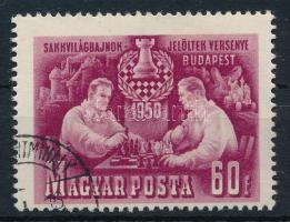 1950 Sakk 60f számvízjellel