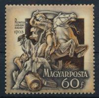 1953 II. Rákóczi Ferenc 60f számvízjellel