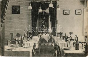 Budapest VIII. Reform étterem, higienikus és dietetikus hús és alkoholmentes előkelő étterem, Dr. Lahmann rendszer, belső. Rákóczi út 9. (EK)