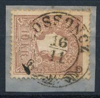 1858 10kr II tipus "(L)OSSONCZ"