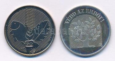 1984. 20Ft Cu-Ni "FAO - Védd az erdőt" + 1985. 20Ft Cu-Ni "FAO" T:BU
Adamo EM80...