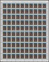 1990 Karácsony hajtott teljes ív feliratokkal