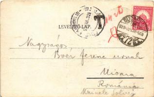 1923 Budapest I. Márványmenyasszony étterem, vendéglő reklámlapja (fa)