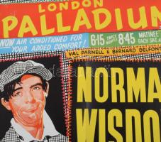 1954 London Palladium. Plakát, papír. Apró sérülésekkel. Hajtva. 51,5x32,5 cm