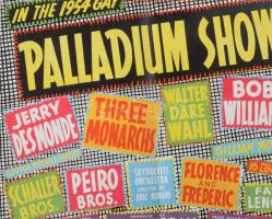 1954 London Palladium. Plakát, papír. Apró sérülésekkel. Hajtva. 51,5x32,5 cm