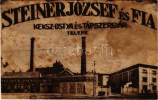 Budapest IX. Steiner József és Fia Keksz, Ostya- és Tápszergyár telepe. Haller utca 2. (r)