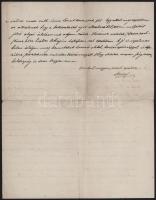 1913 Szatmár, Steuer Ábrahám rabbi, saját kezű levele fiának fejléces papírján / Satu Mare Ábrahám S...