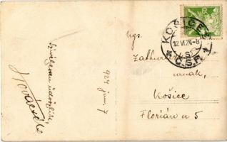 1924 Zathureczky Ede (1903-1959), kétszeres Kossuth-díjas virtuóz magyar hegedűművész, a Zeneakadémi...