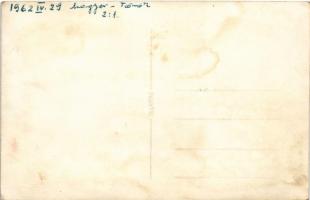 1962 április 29. Budapest XIV. Népstadion, Magyarország-Törökország (2:1) labdarúgó mérkőzés, a magy...