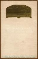 1915 Belgrad, Die 3. Armee den Invaliden und den Witwen und Walsen der Gefallenen / hadisegély képeslap / WWI Viribus Unitis propaganda, charity Emb. (EK)