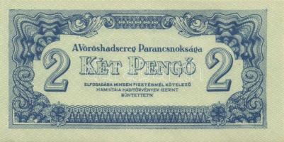 1944. "A Vörös Hadsereg Parancsnoksága" 2P (5x), 5P (5x) T:I,II+