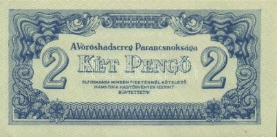 1944. "A Vörös Hadsereg Parancsnoksága" 2P (5x), 5P (5x) T:I,II+