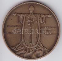 1991. "II.János Pál pápa látogatása-Esztergom" Br emlékérem T:BU ph