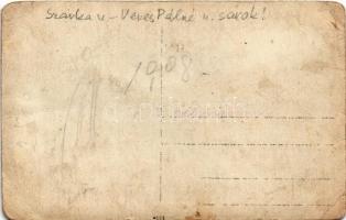 Budapest V. Zucker Jenő János vendéglője. Szarka utca - Veres Pálné utca sarok. photo (EM)