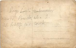 Budapest V. Ragó László szabómester üzlete és műhelye. Piarista utca - Petőfi tér sarok. photo (EB)