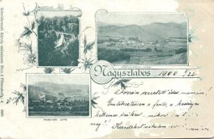 Nagyszlabos with the Nagyszlabos and the Masznikó factory (b)