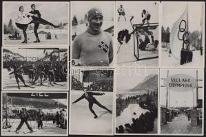 1936 Berlini - Garmisch Partenkircheni téli olimpia gyűjtőképek (Sammelwerk Nr. 14. Olympia 1936 - B...