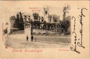 1900 Szombathely, Bagolyvár. Apfel H. C. kiadása + "NAGY-TAPOLCSÁNY LEVÉLPOSTA" (EK)