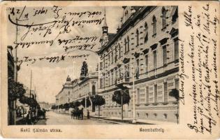 1905 Szombathely, Széll Kálmán utca, Divald Károly 14. sz. (kis szakadás / small tear)