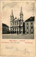 1900 Szombathely, Nagytemplom, székesegyház. Knebel cs. és kir. udvari fényképész (r)