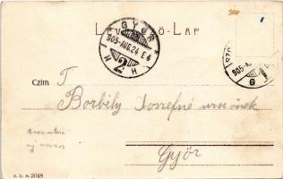 1905 Szombathely, Fő tér. S. D. M. 2048 (felületi sérülés / surface damage)