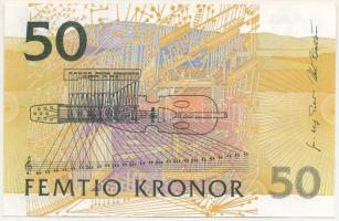 Svédország 1996. 50K T:UNC-AU
Sweden 1996. 50 Kronor C:UNC-AU
Krause P#62a