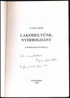 Ilyés Gábor: Lakóhelyünk, Nyírbogdány. Lakóhelyismereti tankönyv. A szerző által dedikált példány! N...