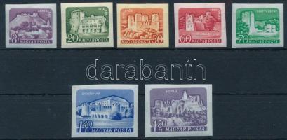 1960 Várak színes papíron vágott sor (7.000)