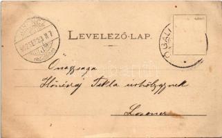 1902 Tata-Tóváros, Tata várának látképe az 1597. évben. Engländer és Társa kiadása (EK)