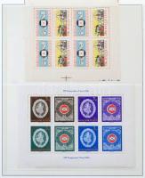 1958-1963 Kb 50 db blokk jobbakkal Lindner blokkberakóban, gyűrűs borítóval