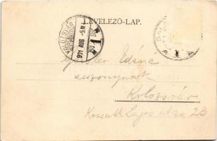 1901 Tihany, látkép. Kilátás a Balatonra. Grüner Simon, Erdélyi cs. és k. udvari fényképész műterméb...