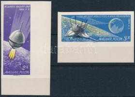 1966 Luna ívszéli vágott sor (3.000) (3Ft sárgás gumi / yellowish gum)